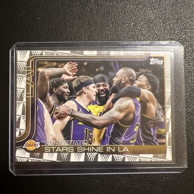 LEBRON JAMES 2025-26 Topps SHOWTIME LAKERS TIP OFF SP PARALLEL #293