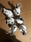 1970s  Lightolier White Track Light Heads Cylinder. Lot Of 6 — photo 8