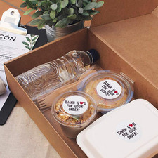 2 Inch 500 Total Labels - Thank You for Your Order Stickers - Heart Thanks fo...