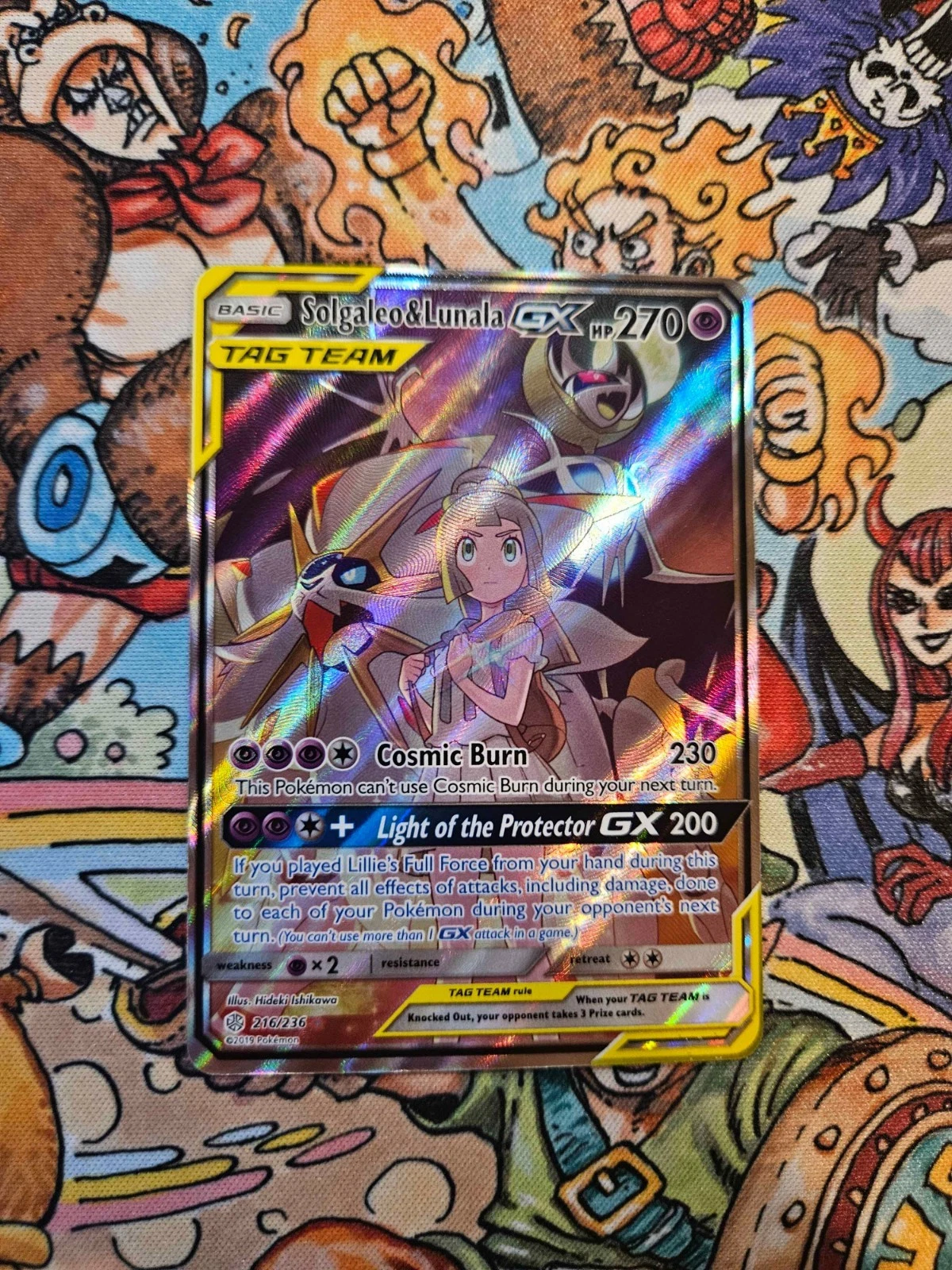 Solgaleo & Lunala-GX - Cosmic Eclipse #216 Price & Value ($322.80