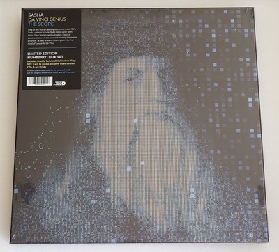 Sasha Da Vinci Genius The Score Box Set 2xVinyl CD Art Cards 528/1000 New Sealed