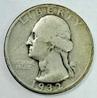 1932 Washington Silver Quarter