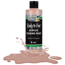 Pouring Masters Ballet Slipper 8-Ounce Bottle Water-Based Acrylic Pouring Paint