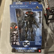 DC Aquaman Movie Multiverse Trench Warrior Series Black Manta 6  Figure New 2018
