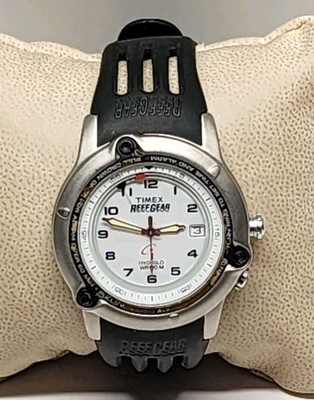 Timex Reef Gear Indiglo WR 50M Men's Alarm Day Watch 