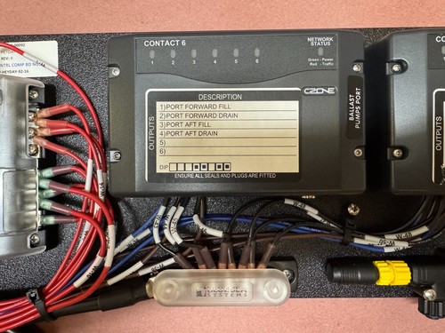 Navico 50-00092 Marine Boot Ballastic Pump Control Computer & 2X Czone Contact 6 - Bild 3 von 7