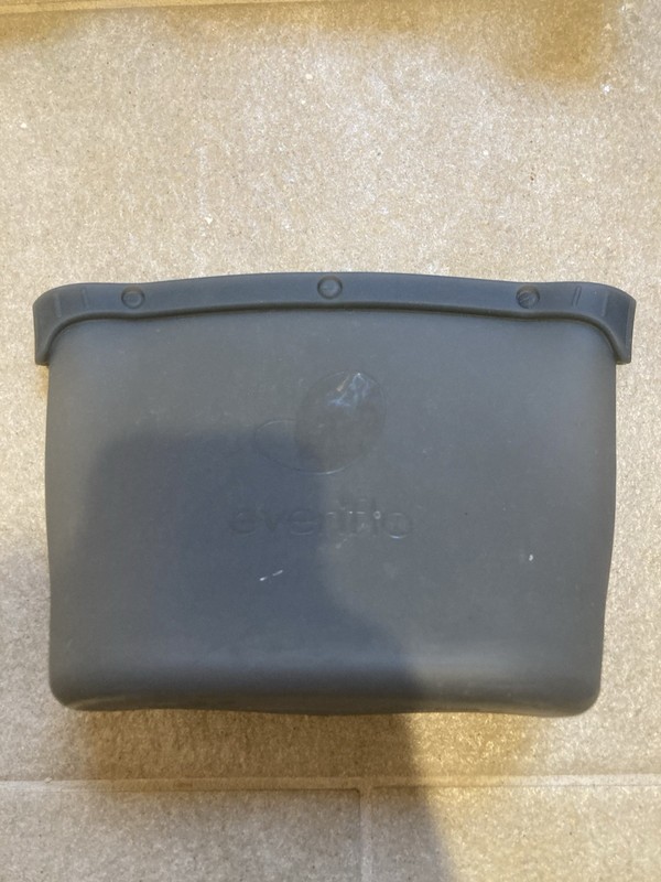 Evenflo feeding Silicone Steam Sanitizing Bag Grey