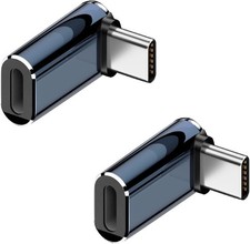 2 Pack iPhone 15 Lightning Female to USB C Male Adapter, 35W 2 Pack/T, Blue