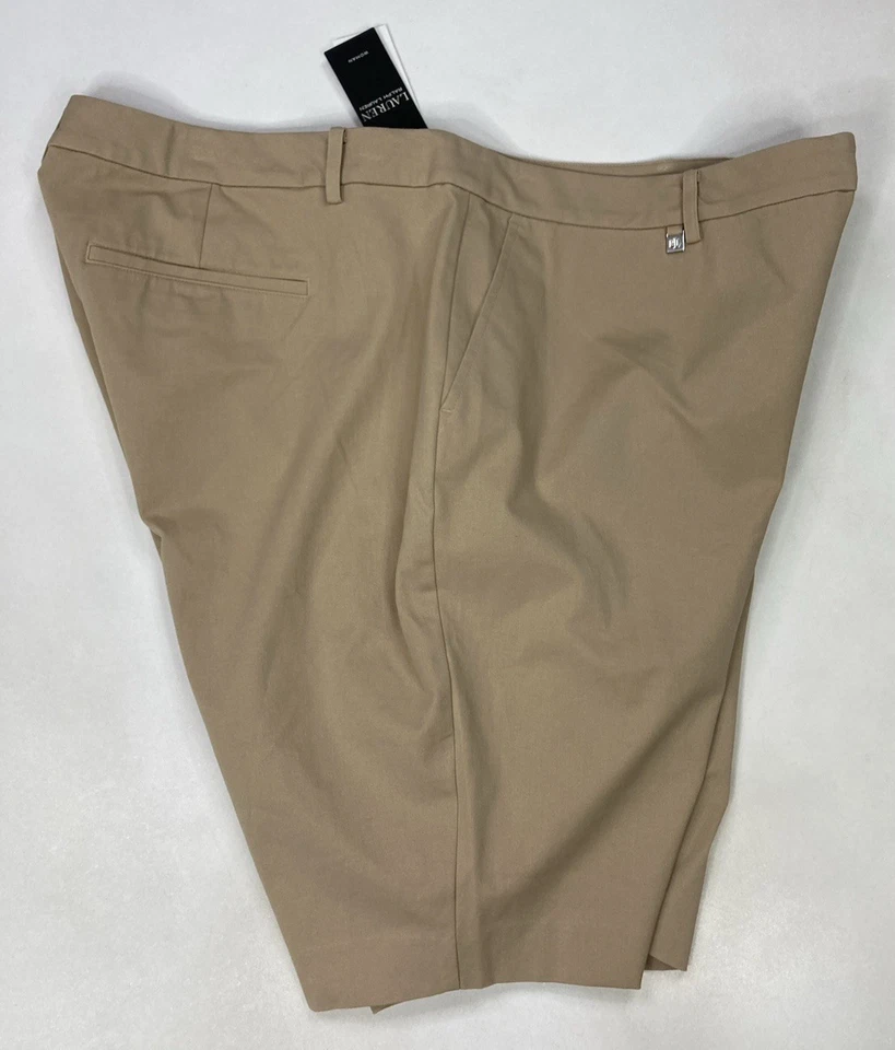 Pantalones Cortos Chinos Polo Sport Ralph Lauren Mujer Talla Grande 22W Tostado $79.50 Foto 4 de 4