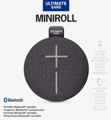 Ultimate Ears MINIROLL Gentle Black (984-002017) schwarz tragbar