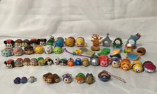 Disney Tsum Tsum vinyl small medium large figures and accessories, lot of 55