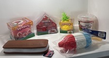 Lot Of 6 Squeeezy Sunny Days Squishy Cherries Popsicle Sandwich Peach Pineapple