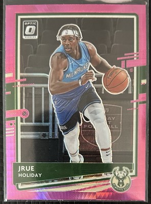 2020-21 Panini Donruss Optic - Jrue Holiday PINK Prizm #106 Milwaukee Bucks