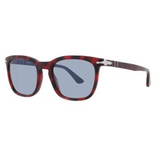 Gafas de sol cuadradas azul claro Persol para hombre PO3193S 110056 55 PO3193S 110056 55