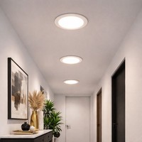 3Er Set Led Decken Spot Strahler Wohnraum Einbau Leuchten Lampen Alu Beleuchtung