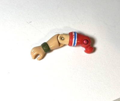GI Joe BAZOOKA 1985 v1 RIGHT ARM ONLY *No Elbow Cracks!* COMBINED SHIP Vintage