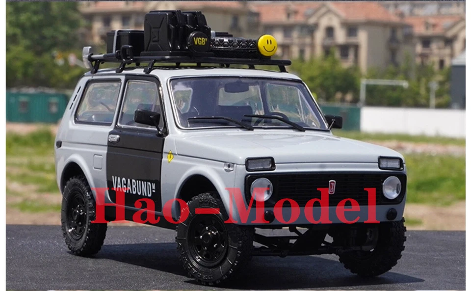 SolidoS 1:18 LADA NIVA Jeep Alloy Diecast Model Car Hobby Gifts Collection Gray - Image 2 of 4