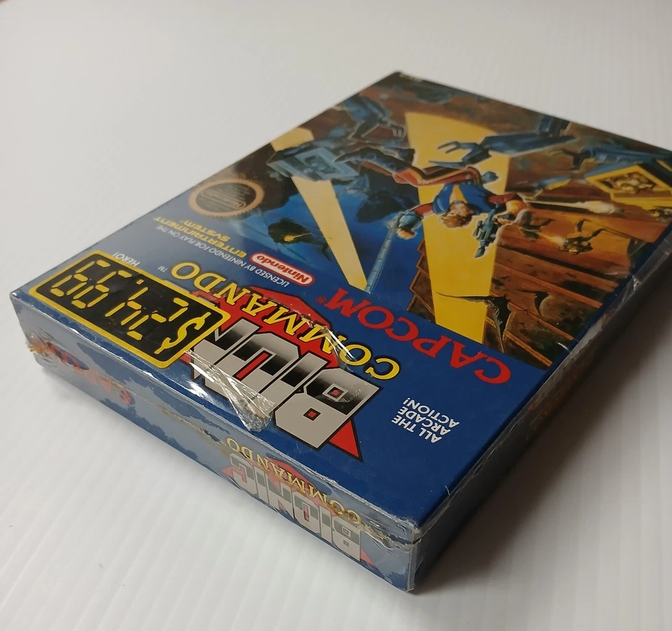 Bionic Commando 1988 Nes Nintendo N*O*S* Game Sealed/UN-OPENED ORIGINAL WRAP - Image 4 of 4