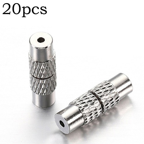 Juego de 20 piezas 3,8 mm * 13 mm color oro/plata cobre nuevo duradero N??tzlich - Imagen 2 de 21