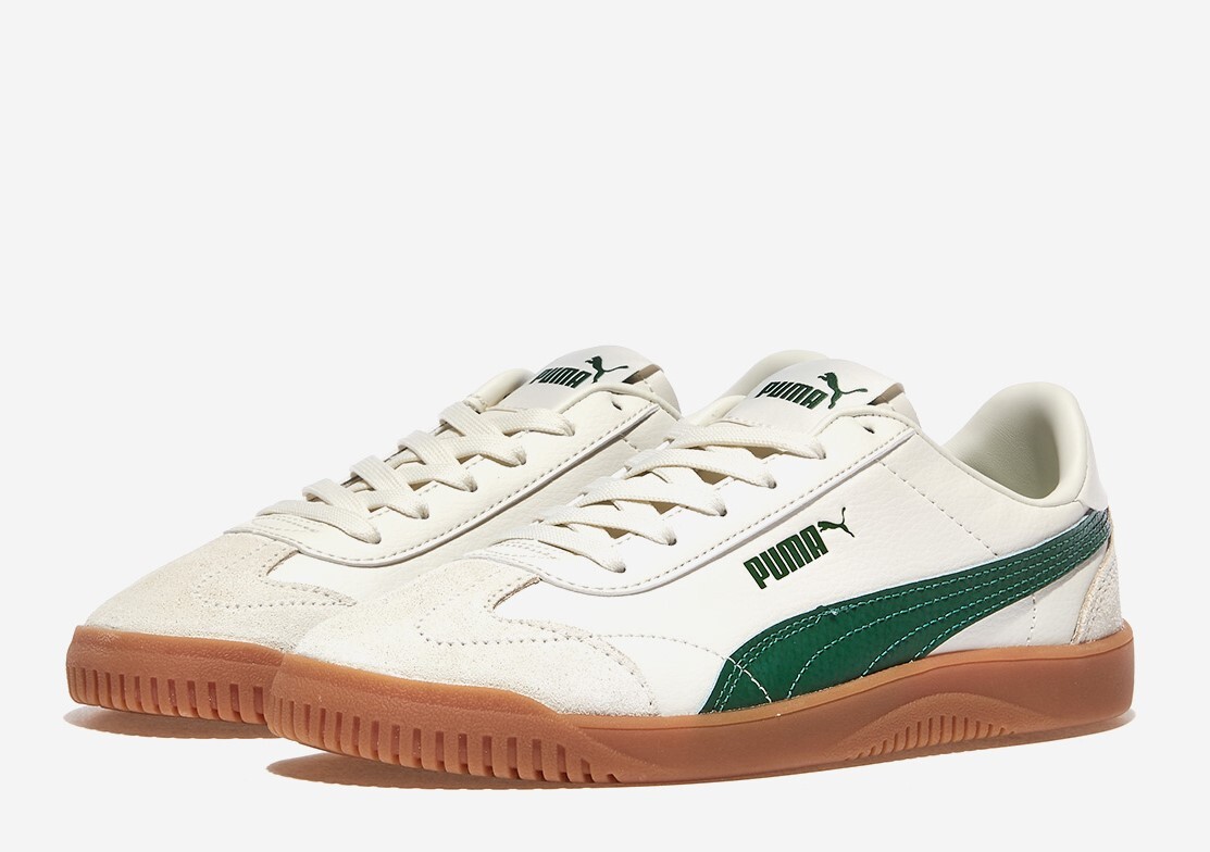 Puma Club 5v5 SD Vintage men's shoes 39510403 green Clyde