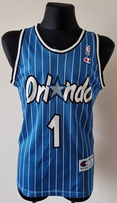 NBA Vintage Orlando Magic 90s Champion Basketball Jersey #1 A