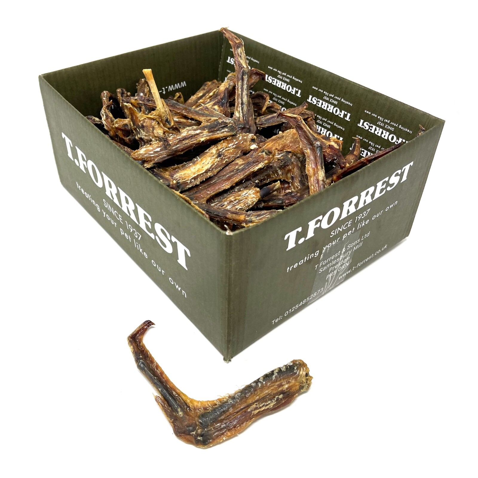T.Forrest | 1.5kg Dried Duck Wings | High Quality, 100% Natural Dog Treats