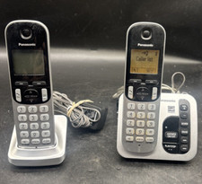Panasonic KX-TGC220 Home Phone Digital Answering System Cordless Handsets WORKS