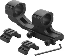 1 inch Cantilever Offset Scope Mount Rings fit 20mm Picatinny Rail combo  #SB02