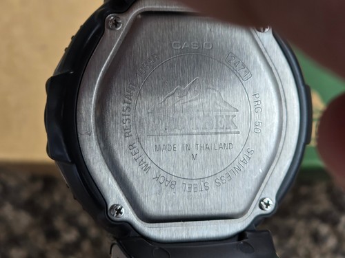 CASIO PRO TREK PRG-50 Titanium Tough Solar - Triple Sensor - Boxed - Picture 4 of 8