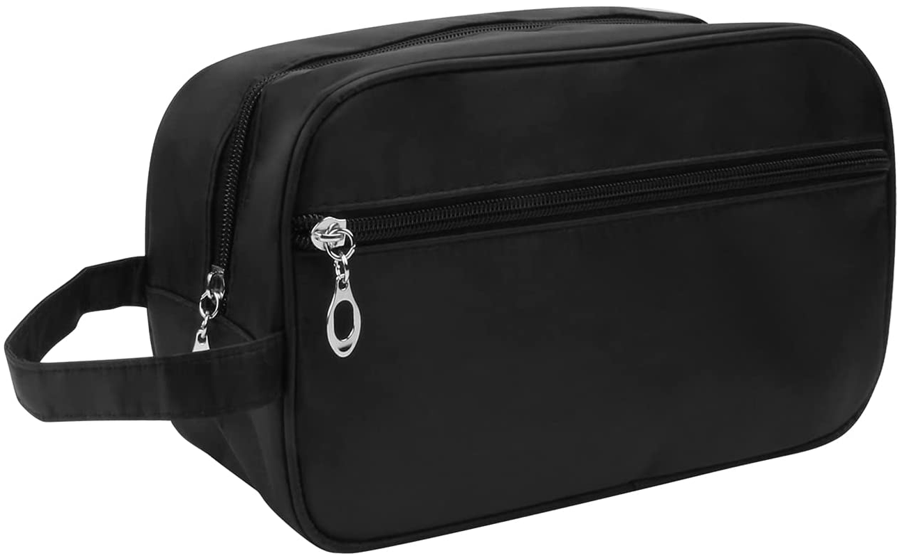 Toiletry Bag, Hanging Dopp Kit for Men Water Resistant Shaving Bag with Large Ca-image
