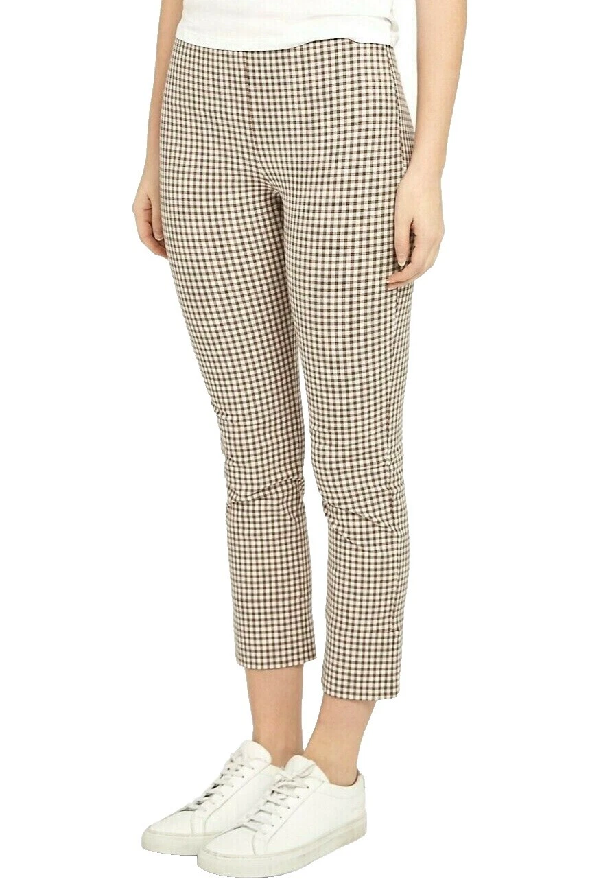 Pantalones a Cuadros Theory Lana para Mujeres
