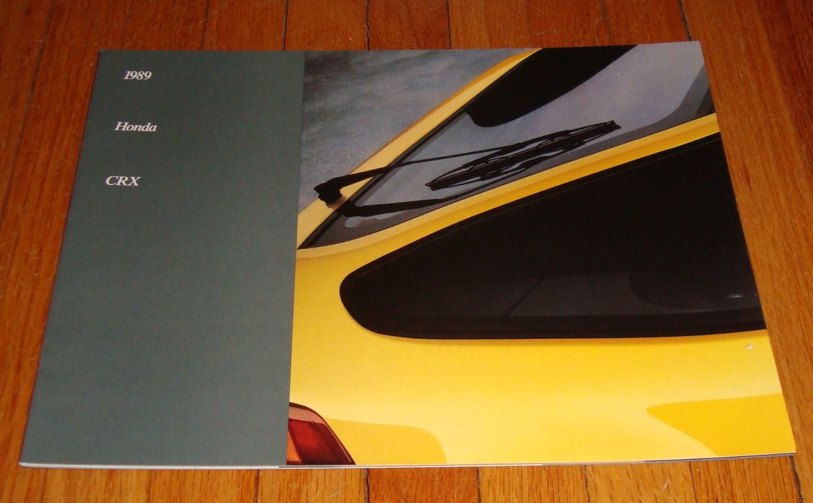 Original 1989 Honda CRX Sales Brochure Catalog Si HF eBay