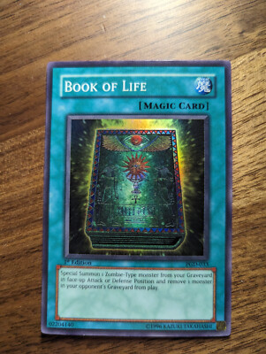 Yu-Gi-Oh! Book of Life PGD-033 1st Edition Super Rare  NM/M