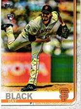 2019 TOPPS RAY BLACK RC ROOKIE BASEBALL CARD #333