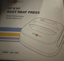 Htvront Portable Heat Sublimation Press Machine for T-Shirts 10"x10" Mint Green