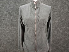 Everlast Women's Gray Athletic Jacket Size Medium
