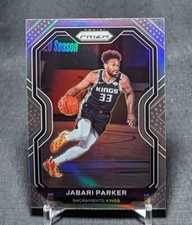 Jabari Parker Silver Holo 2020-21 Prizm Basketball Card #220 Sacramento Kings