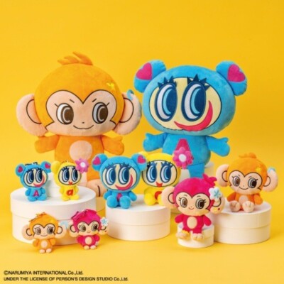 BANDAI DAISY LOVERS Purinui Mascot with Carabiner MINKY Plush