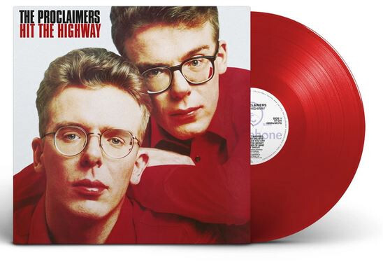 The Proclaimers Hit The Highway Colored Vinyl LP Red (Retailer Exclusive)
