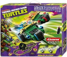 Carrera GO  Ninja Turtles X-Loop Slot Car Set 62324 NEW NIB 1/43