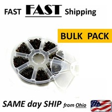 76 PCS -- Old Style Teddy Bear Doll EYES sises XS SM M Bulk Pack w/ box amber