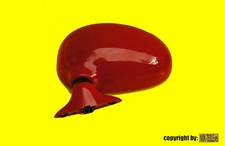 MAZDA MX-5 NA Specchietto retrovisore esterno manuale lato guida rosso SU manuale NUOVO