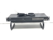 Verint EVR-SW-18POE Managed Transition Networks SM16TAT2Sa-vt with power cord