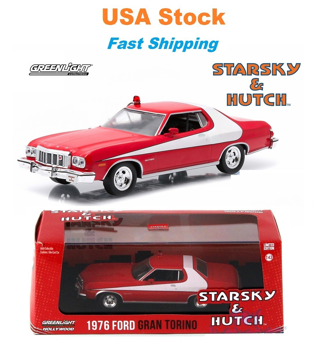 1976 FORD GRAN TORINO RED 