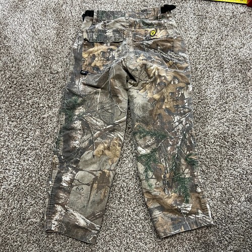 Realtree Scent Blocker Youth M Camo Hunting Pants Adjustable Waist Camouflage S3 - Picture 6 of 10