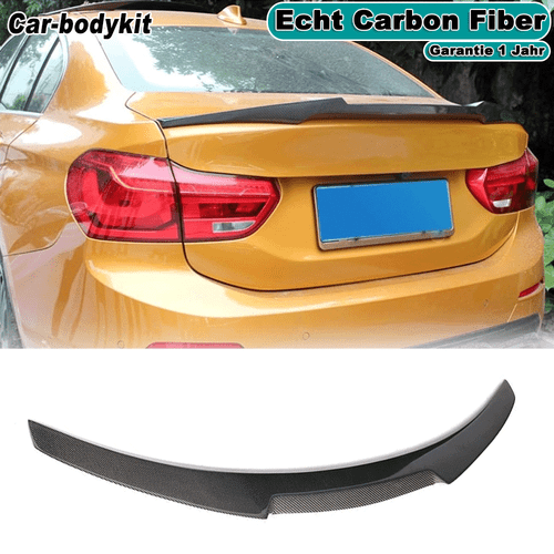 Passt für BMW 1ER F52 118i 2017-2019 Carbon Heckspoiler Spoiler Flügel Lippe  - Bild 1 von 13