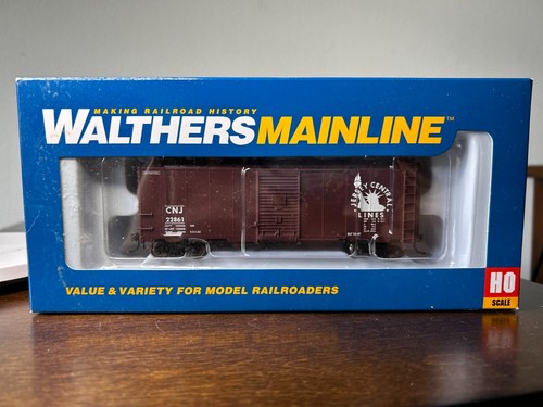 WALTHERS/Mainline #910-1689 C.N.J. Coche de caja 40'AAR 1944 #22861 construido 1:87 | Zustand: New