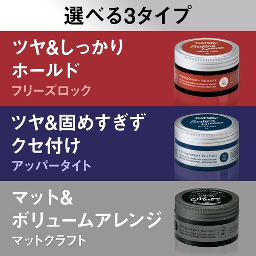 Gatsby Styling Grease Freeze Lock Oil-Free 100g mandom Made in Japan - Picture 3 of 4