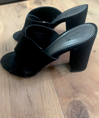#ad Worthington Womens Black Shade Ladies Size 7.5 $8.00