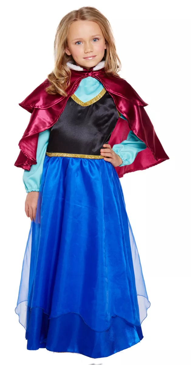 Ice Queen Princess Anna Frozen Girls Fancy Dress Book Week Day